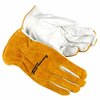 Forney Split Back Cowhide Leather Driver Work Gloves Menfts M 53123